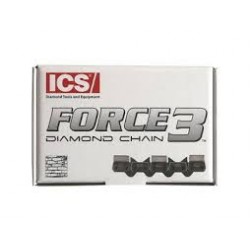 Chaine diamantée force 3   32 segments 35 cm